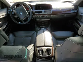2007 BMW 7 Series 750Li with VIN WBAHN83597DT67408, listed as a Copart auction lot 47984505 with 119,384 mi miles and Clean Title. Bid and sale history available at carsss.com. Image 8.
