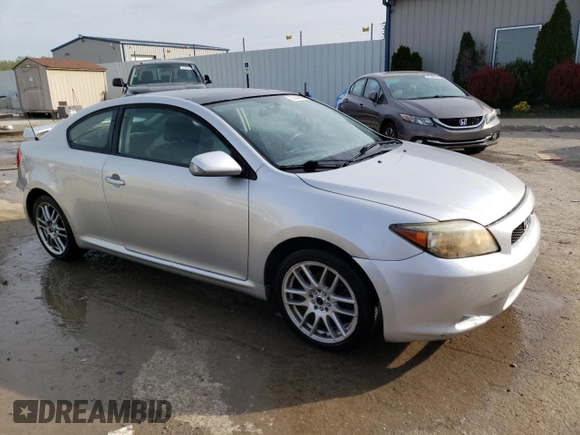 2007 Scion tC Spec with VIN JTKDE167970201864, listed as a Copart auction lot 52343095 with 136,086 mi miles and Non repairable. Bid and sale history available at DreamBid. Image 4.
