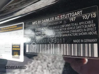 2014 Mercedes-Benz E 350 z VIN WDDKJ5KBXEF248011, wystawiony jako IAAI lot #41566643 z przebiegiem 120 108 mil mil oraz . Historia ofert i sprzedaży dostępna na DreamBid. Obrazek 9.