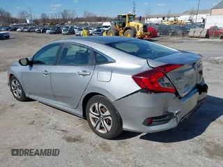2017 Honda Civic Sedan LX with VIN 19XFC2F57HE205270, listed as a IAAI auction lot 41880750 with 111,609 mi miles. Bid and sale history available at carsss.com. Image 3.