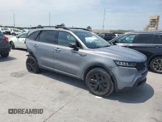 2023 Kia Sorento X-Line S with VIN 5XYRLDLC8PG161146, listed as a Copart auction lot 52100455 with 24,776 mi miles and Salvage Title. Bid and sale history available at DreamBid. Image 4.