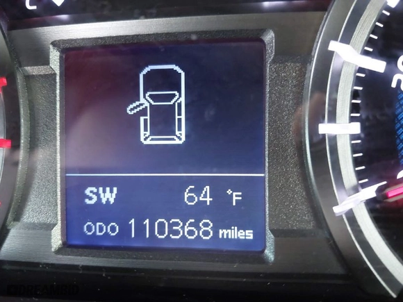 2019 Toyota 4Runner SR5 with VIN JTEBU5JR2K5651204, listed as a IAAI auction lot 40534312 with 110,368 mi miles. Bid and sale history available at carsss.com. Image 7.