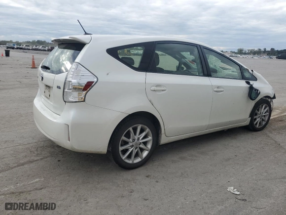 2014 Toyota Prius v Two with VIN JTDZN3EUXEJ005021, listed as a Copart auction lot 72002504 with 251,074 mi miles and Clean Title. Bid and sale history available at carsss.com. Image 3.