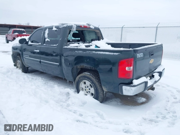 2013 Chevrolet Silverado 1500 LT with VIN 3GCPKSE75DG204580, listed as a IAAI auction lot 41239004 with 1 mi miles. Bid and sale history available at carsss.com. Image 3.