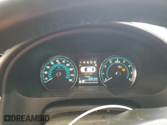 2015 Jaguar XF T Premium with VIN SAJWA0FS3FPU67494, listed as a Copart auction lot 83887334 with 112,379 mi miles and Salvage Title. Bid and sale history available at carsss.com. Image 9.