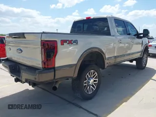 2017 Ford F-250 Lariat with VIN 1FT7W2B60HED84497, listed as a IAAI auction lot 42412777 with 98,934 mi miles and . Bid and sale history available at DreamBid. Image 4.