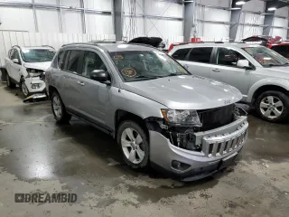 2016 Jeep Compass Sport with VIN 1C4NJDBB6GD798211, listed as a Copart auction lot 64283582 with 124,631 mi miles. Bid and sale history available at carsss.com. Image 1.