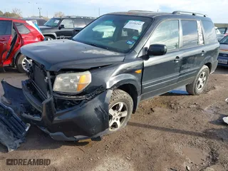 2007 Honda Pilot EX-L with VIN 5FNYF28557B027087, listed as a IAAI auction lot 41356244 with 183,923 mi miles. Bid and sale history available at carsss.com. Image 18.
