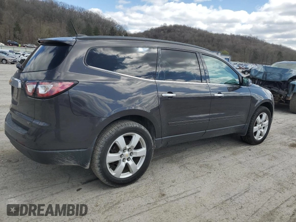 2017 Chevrolet Traverse LT with VIN 1GNKVGKD4HJ329882, listed as a Copart auction lot 52328615 with 116,262 mi miles and Salvage Title. Bid and sale history available at DreamBid. Image 3.