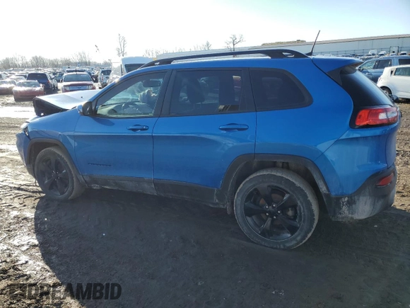 2018 Jeep Cherokee Latitude with VIN 1C4PJLCB5JD544613, listed as a Copart auction lot 47477085 with 114,263 mi miles and Salvage Title. Bid and sale history available at carsss.com. Image 2.