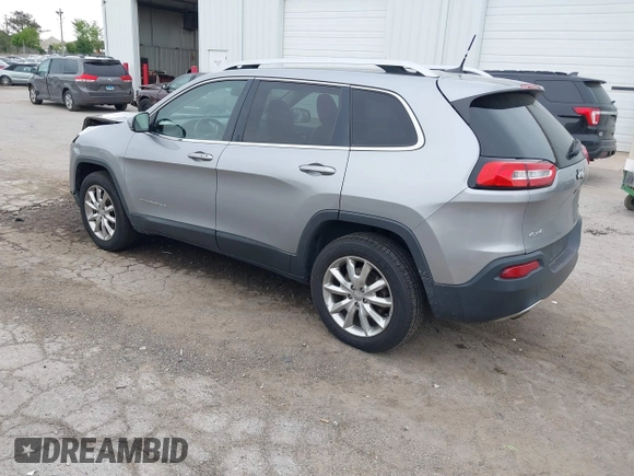 2016 Jeep Cherokee Limited with VIN 1C4PJMDB1GW181342, listed as a IAAI auction lot 42358434 with 162,137 mi miles and . Bid and sale history available at DreamBid. Image 3.