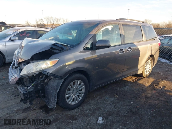 2017 Toyota Sienna XLE Auto Access Seat with VIN 5TDYZ3DC3HS880828, listed as a IAAI auction lot 41609436 with 106,855 mi miles and . Bid and sale history available at DreamBid. Image 17.