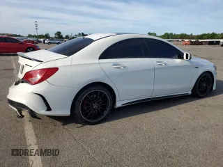 2016 Mercedes-Benz CLA 250 with VIN WDDSJ4GBXGN389799, listed as a Copart auction lot 65928045 with 81,548 mi miles and Salvage title. Bid and sale history available at DreamBid. Image 3.