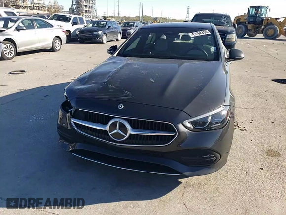 2022 Mercedes-Benz C 300 with VIN W1KAF4GBXNR019715, listed as a Copart auction lot 49168885 with 47,596 mi miles and Salvage title. Bid and sale history available at DreamBid. Image 11.