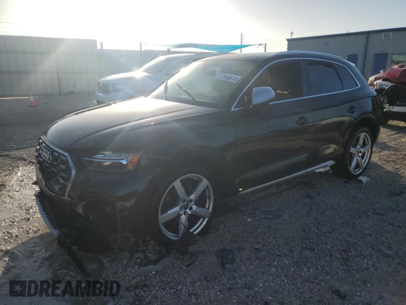 2021 Audi SQ5 Premium Plus with VIN WA1A4AFY5M2068939, listed as a Copart auction lot 77340614 with 0 mi miles and Non Repairable. Bid and sale history available at carsss.com. Image 1.