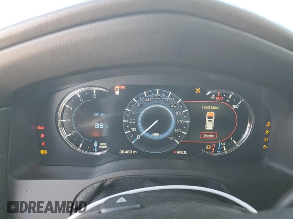 2018 Cadillac Escalade z VIN 1GYS4AKJ9JR305660, wystawiony jako Copart lot #87519795 z przebiegiem 36 483 mil mil oraz Szkoda całkowita • Salvage title. Historia ofert i sprzedaży dostępna na DreamBid. Obrazek 9.