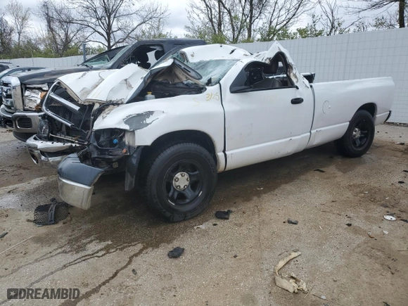 2003 Dodge Ram 1500 ST with VIN 1D7HA16N63J673193, listed as a Copart auction lot 47015714 with 120,897 mi miles and Non Repairable. Bid and sale history available at carsss.com. Image 1.