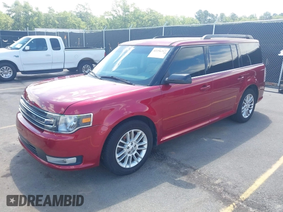 2014 Ford Flex SEL z VIN 2FMGK5C83EBD18039, wystawiony jako IAAI lot #42256317 z przebiegiem 104 941 mil mil oraz . Historia ofert i sprzedaży dostępna na DreamBid. Obrazek 17.