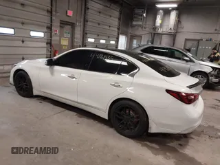 2018 Infiniti Q50 3.0t Luxe with VIN JN1EV7AR5JM436336, listed as a IAAI auction lot 41961435 with 87,671 mi miles. Bid and sale history available at carsss.com. Image 3.