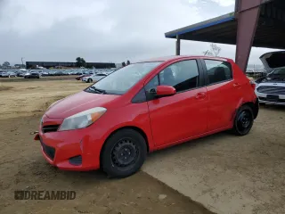 2014 Toyota Yaris L with VIN VNKKTUD36EA004137, listed as a Copart auction lot 85986444 with 108,021 mi miles and Salvage Title. Bid and sale history available at carsss.com. Image 1.