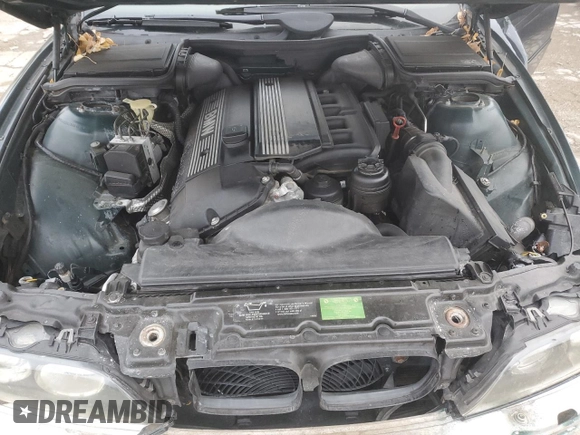 2001 BMW 5 Series 525iT with VIN WBADS33431GD50002, listed as a Copart auction lot 86652624 with Not Provided miles and Salvage Title. Bid and sale history available at carsss.com. Image 13.