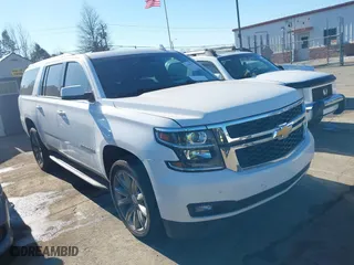2020 Chevrolet Suburban LT with VIN 1GNSKHKC1LR202300, listed as a IAAI auction lot 41290543 with 119,030 mi miles. Bid and sale history available at carsss.com. Image 1.