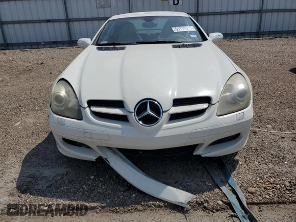 2007 Mercedes-Benz SLK 280 z VIN WDBWK54F97F147407, wystawiony jako Copart lot #51713315 z przebiegiem 83 872 mil mil oraz Szkoda całkowita • Salvage title. Historia ofert i sprzedaży dostępna na DreamBid. Obrazek 5.