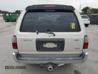1999 Toyota 4Runner SR5 z VIN JT3GN86RXX0097565, wystawiony jako Copart lot #59844465 z przebiegiem Nie podano mil oraz Czysty tytuł • Clean title. Historia ofert i sprzedaży dostępna na DreamBid. Obrazek 6.