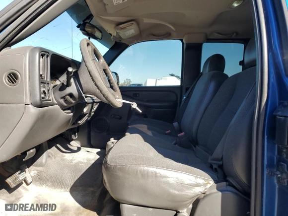2003 Chevrolet Silverado 1500 Work Truck with VIN 2GCEC19X731407132, listed as a Copart auction lot 45886275 with 0 mi miles and Salvage Title. Bid and sale history available at carsss.com. Image 7.
