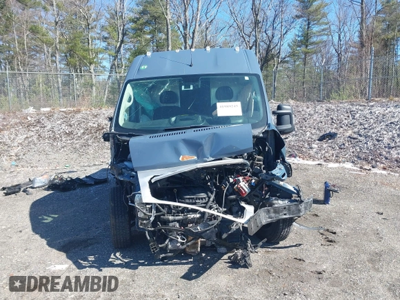 2019 Ram ProMaster Cargo with VIN 3C6URVJG2KE548728, listed as a IAAI auction lot 41989245 with 66,446 mi miles. Bid and sale history available at carsss.com. Image 13.