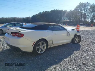 2019 Chevrolet Camaro 1LT with VIN 1G1FB3DXXK0124754, listed as a IAAI auction lot 41169480 with 81,727 mi miles. Bid and sale history available at carsss.com. Image 4.