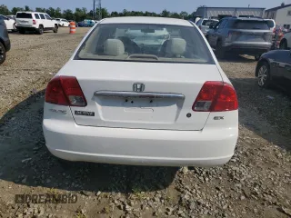 2003 Honda Civic EX z VIN 2HGES26753H533995, wystawiony jako Copart lot #59764405 z przebiegiem 240 167 mil mil oraz Czysty tytuł • Clean title. Historia ofert i sprzedaży dostępna na DreamBid. Obrazek 6.