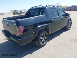2013 Honda Ridgeline Sport with VIN 5FPYK1F75DB014076, listed as a IAAI auction lot 42022901 with 178,846 mi miles. Bid and sale history available at carsss.com. Image 4.