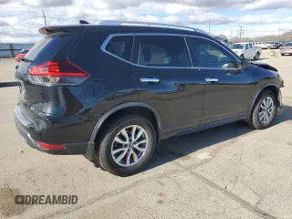 2018 Nissan Rogue S with VIN KNMAT2MT6JP614720, listed as a Copart auction lot 49544095 with 55,150 mi miles and Salvage Title. Bid and sale history available at carsss.com. Image 3.
