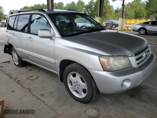 2006 Toyota Highlander w/3rd Row with VIN JTEEP21A460165588, listed as a Copart auction lot 73580894 with 315,197 mi miles and Salvage Title. Bid and sale history available at carsss.com. Image 4.