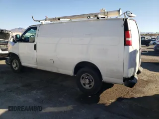 2010 Chevrolet Express Cargo with VIN 1GCZGFBA2A1167547, listed as a Copart auction lot 80991954 with 172,818 mi miles and Salvage title. Bid and sale history available at DreamBid. Image 2.
