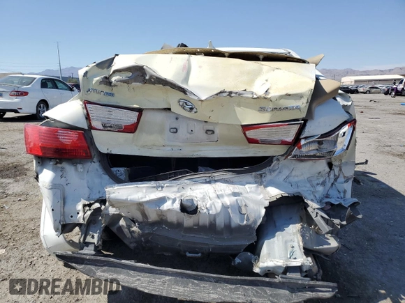 2009 Hyundai Sonata GLS with VIN 5NPET46C49H408054, listed as a Copart auction lot 58868105 with 215,171 mi miles and Salvage title. Bid and sale history available at DreamBid. Image 6.