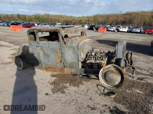 1931 Ford Ocean z VIN 182564541, wystawiony jako Copart lot #52112835 z przebiegiem Nie podano mil oraz Szkoda całkowita • Salvage title. Historia ofert i sprzedaży dostępna na DreamBid. Obrazek 4.