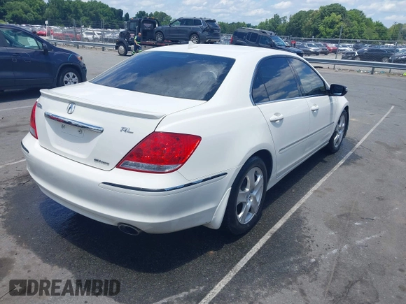 2006 Acura RL with VIN JH4KB16566C003955, listed as a IAAI auction lot 42526580 with 191,823 mi miles and . Bid and sale history available at DreamBid. Image 4.