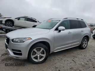 2016 Volvo XC90 Momentum with VIN YV4102XKXG1074017, listed as a Copart auction lot 52140495 with 96,009 mi miles and Salvage Title. Bid and sale history available at carsss.com. Image 1.