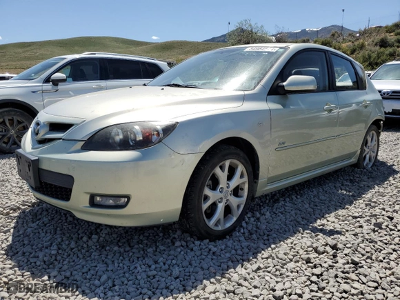 2008 Mazda Mazda3 s Grand Touring with VIN JM1BK344081155042, listed as a Copart auction lot 63564674 with 123,187 mi miles and Salvage Title. Bid and sale history available at carsss.com. Image 1.