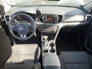 2017 Kia Sportage LX with VIN KNDPM3AC3H7081091, listed as a Copart auction lot 53620735 with 133,819 mi miles and Salvage Title. Bid and sale history available at carsss.com. Image 8.