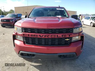 2020 Chevrolet Silverado 1500 Custom with VIN 1GCRWBEH0LZ311492, listed as a Copart auction lot 87042804 with 112,551 mi miles and Salvage Title. Bid and sale history available at carsss.com. Image 5.