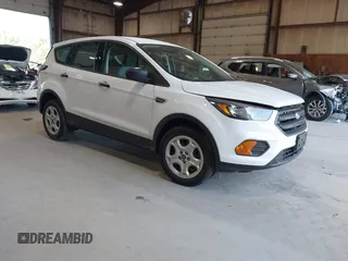 2018 Ford Escape S with VIN 1FMCU0F74JUD15217, listed as a IAAI auction lot 42558623 with 56,324 mi miles and . Bid and sale history available at DreamBid. Image 1.