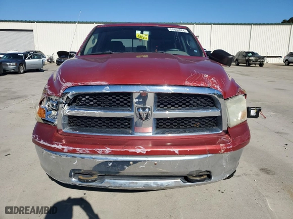 2010 Dodge Ram 1500 ST with VIN 1D7RB1CP8AS248671, listed as a Copart auction lot 84604084 with 168,372 mi miles and Salvage Title. Bid and sale history available at carsss.com. Image 5.