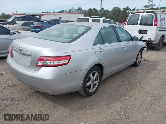 2010 Toyota Camry with VIN 4T1BF3EK4AU097843, listed as a IAAI auction lot 41680135 with 200,016 mi miles and . Bid and sale history available at DreamBid. Image 4.