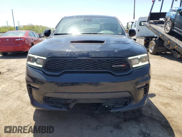 2022 Dodge Durango GT Plus with VIN 1C4RDJDG5NC212441, listed as a Copart auction lot 55974685 with 26,665 mi miles and Clean title. Bid and sale history available at DreamBid. Image 5.