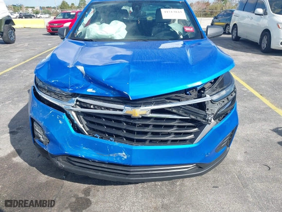 2024 Chevrolet Equinox LS with VIN 3GNAXHEG2RL160764, listed as a IAAI auction lot 41513843 with 18,679 mi miles. Bid and sale history available at carsss.com. Image 6.