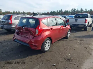 2017 Nissan Note S Plus with VIN 3N1CE2CP8HL371976, listed as a IAAI auction lot 40736840 with 101,450 mi miles and . Bid and sale history available at DreamBid. Image 4.