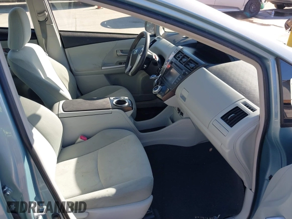 2014 Toyota Prius Two with VIN JTDZN3EUXEJ010235, listed as a IAAI auction lot 41859160 with 104,410 mi miles and . Bid and sale history available at DreamBid. Image 5.